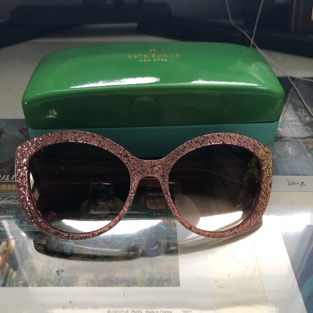 Kate Spade Glitter Sunglasses